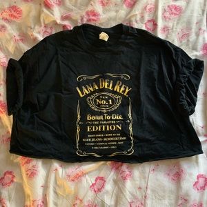 Lana Del Rey crop top